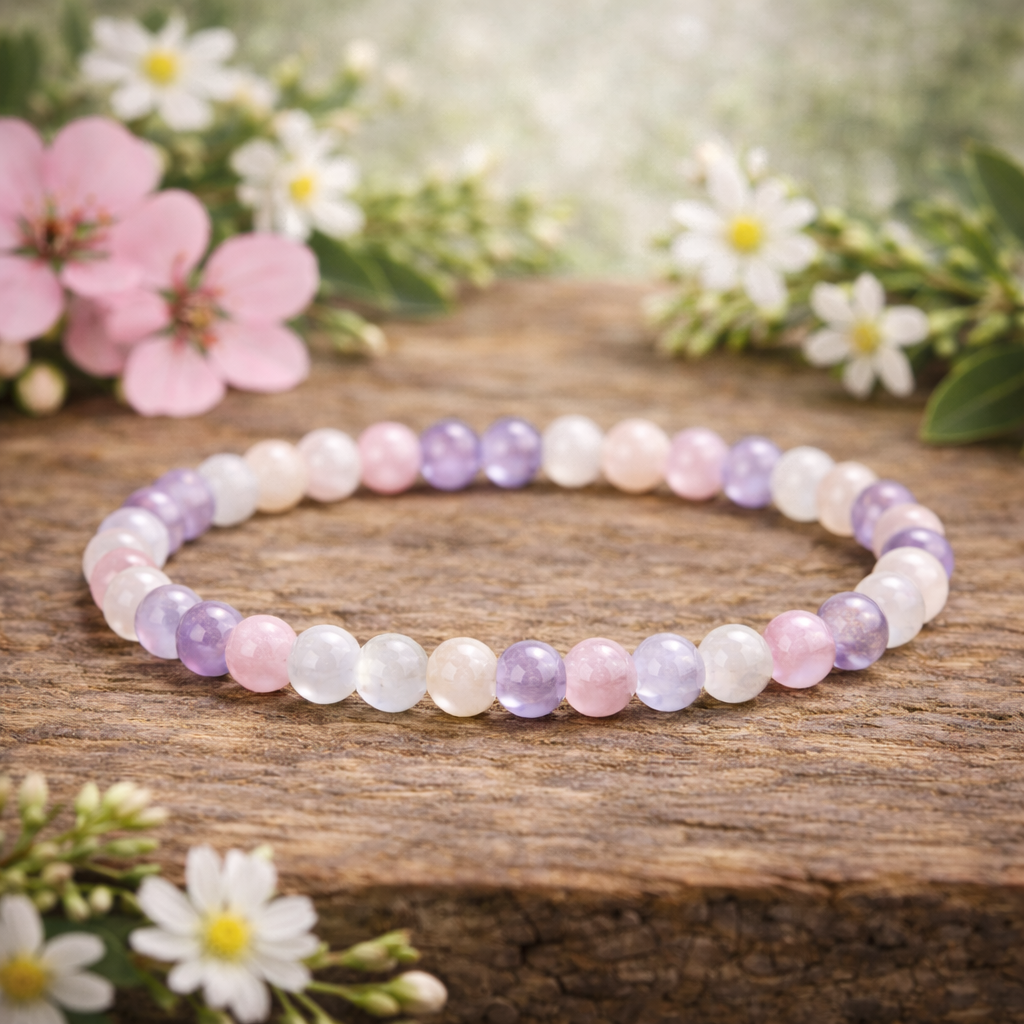 EQUILIBRE - Le Bracelet en Pierres naturelles "Féminité et Stabilité"